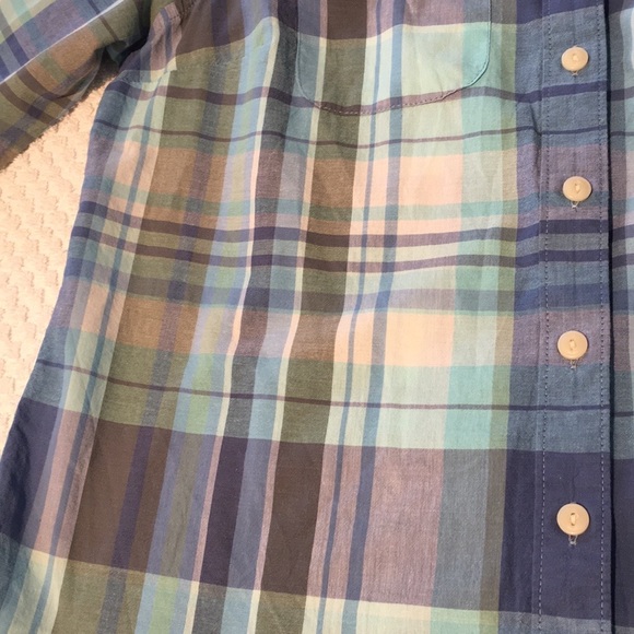 L.L.Bean button down plaid shirt size xs - Picture 16 of 16